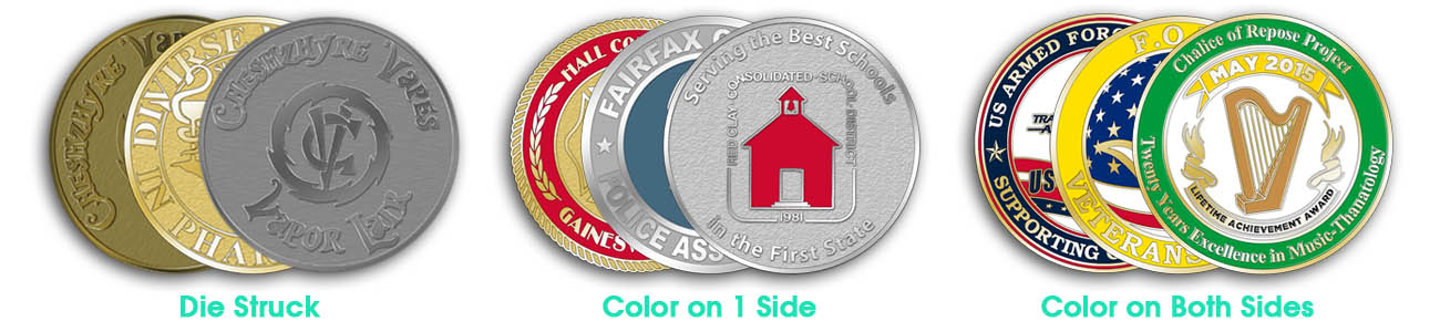 Challengecoins from Discount-Pins.com